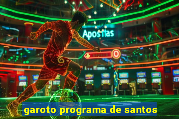 garoto programa de santos